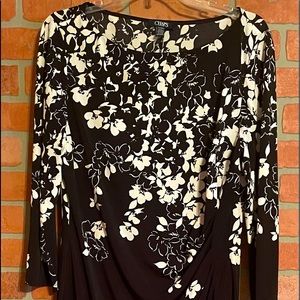 Chaps Size XL Floral Print Dress. Great Condition.